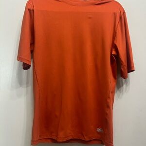REI Vibrant Orange Short Sleeve Tee